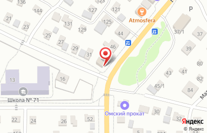 Магазин спецодежды в Омске на карте