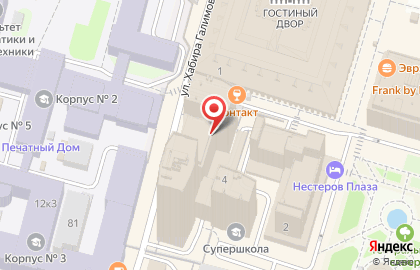 Студия веб-дизайна ArtMax на улице Ленина на карте