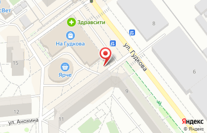 Сеть водоматов АкваМатиба на улице Гудкова на карте