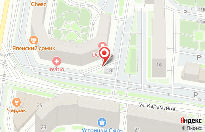Салон красоты Nail & Beautybar в Свердловском районе на карте