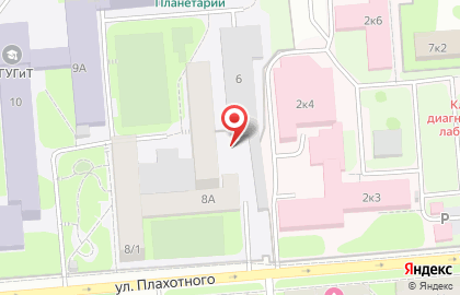 Общежитие, СГГА на карте