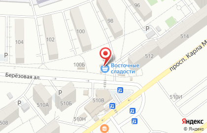 Магазин продуктов СВА на Алма-Атинской улице на карте