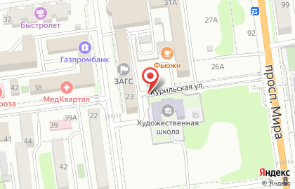 ООО "Перевозка негабаритных грузов" на Курильской улице на карте