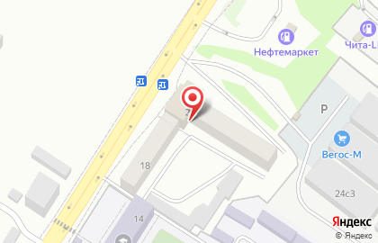ООО Ромашка в Ингодинском районе на карте