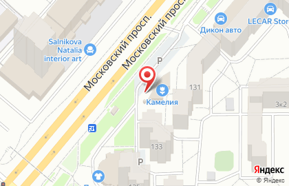 Торговый автомат Ярославская Акватория на Московском проспекте на карте