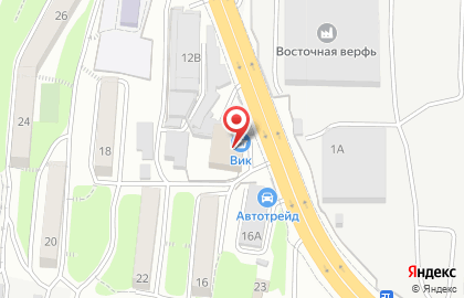 Фирменный магазин Торговый Дом Вик в Первомайском районе на карте