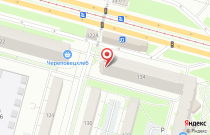 Банкомат ВТБ в Череповце на карте