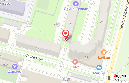 Парикмахерский салон Каприз на Садовой улице на карте