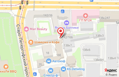 Детейлинг центр KB Detailing на карте