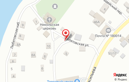 Церковь Николы Чудотворца на карте