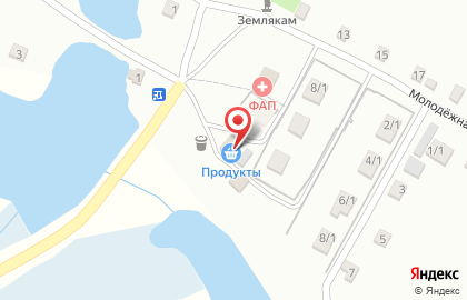 Сеть продуктовых магазинов, ИП Фролова В.М. на Молодёжной улице на карте