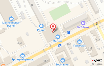 Взгляд в Челябинске на карте