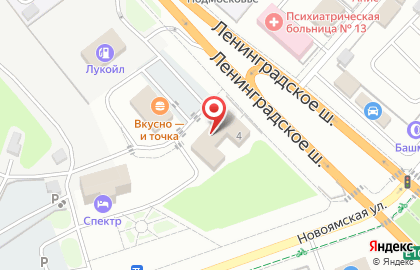 Супермаркет Да! в Москве на карте
