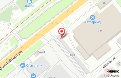 Автосервис Автомастеровой на площади Карла Маркса на карте
