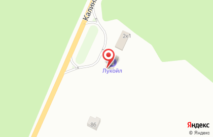 СТО Лукойл на Калининградском шоссе в Балтийске на карте