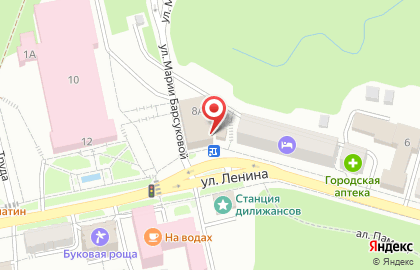 Продовольственный магазин Максим в Железноводске на карте