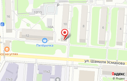 Оконно-производственная компания Окна авс на улице Шамиля Усманова на карте