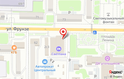 Агентство недвижимости Содружество на улице Пушкина на карте