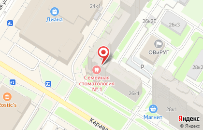 ООО АСЭТ на Караваевской улице на карте