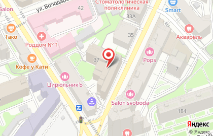 Кадровый центр Advance в Нижегородском районе на карте