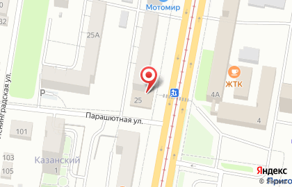 АКБ Ижкомбанк на улице Гагарина на карте