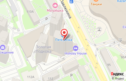 Банкомат Акибанк в Приволжском районе на карте
