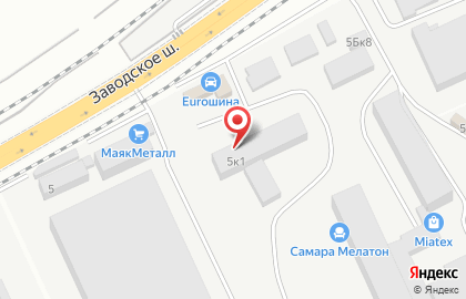 СДК на Заводском шоссе на карте