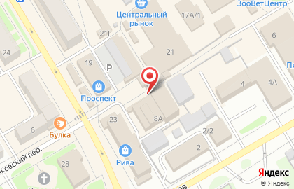 Детский магазин Золотая рыбка в Банковском переулке на карте