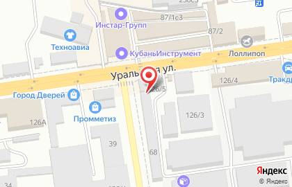 Торгово-производственная компания Dargez на Уральской улице на карте