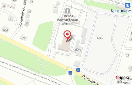 Автомойка на Латвийской улице на карте