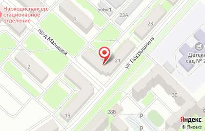 Детско-юношеский центр Орион в Центральном районе на карте