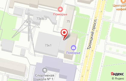 Общественная организация Деловая Россия на Троицком проспекте на карте