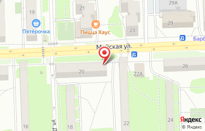 Аптека Фармакон на Майской улице, 20 на карте
