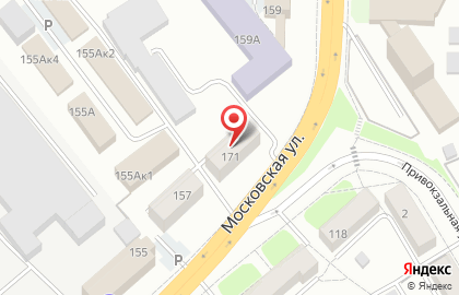 Цветторг на Московской улице на карте