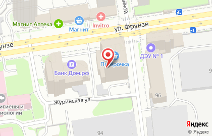 Строительная компания Астра на улице Фрунзе на карте