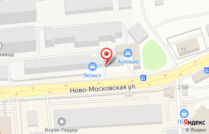 Мир бухгалтерии на Ново-Московской улице на карте
