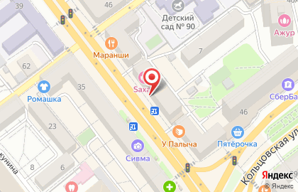 Мария на Плехановской улице на карте