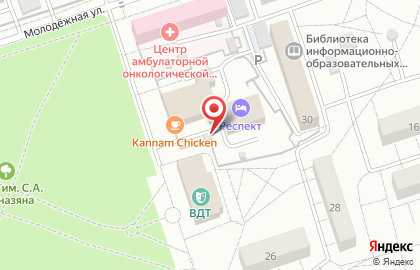 Автостоянка Респект на карте