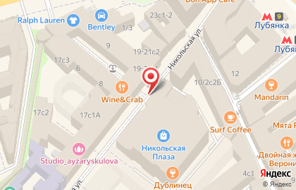ООО Анкор Инвест на Никольской улице на карте