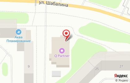 Банкомат ВТБ на улице Шабалина на карте