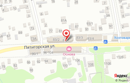 Торговая компания ЭТМ на Пятигорской улице на карте