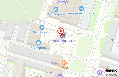 АЗС в Архангельске на карте