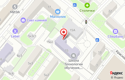Северное окружное управление образования Департамента образования г. Москвы на карте