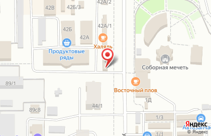 Кафе узбекской кухни в Правобережном районе на карте