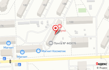 Медицинский центр Фортуна на Партизанской улице на карте