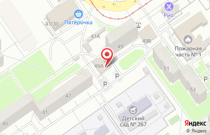 Сеть магазинов пива, ИП Мауров А.П. на Чернореченской улице на карте