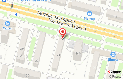 Салон-парикмахерская Фортуна на Московском проспекте на карте