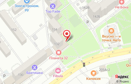 Кондитерская Белочка на улице Стара Загора на карте