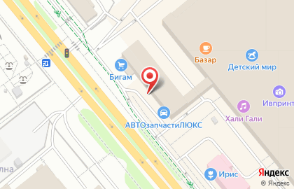 Бэль на карте