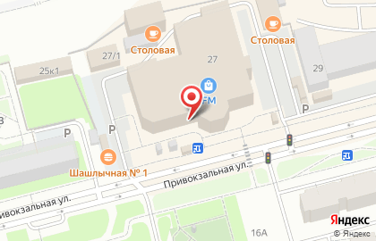 Федеральная сеть Фианит-Ломбард на Привокзальной улице на карте
